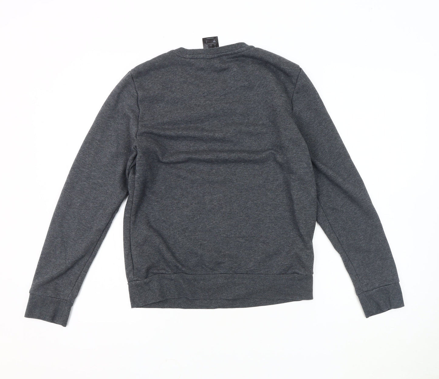 Adidas Women's Grey Pullover Sweatshirt, Size S