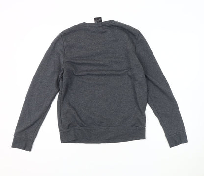 Adidas Women's Grey Pullover Sweatshirt, Size S