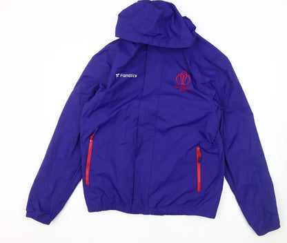 Mens UK Size M Fanatics Blue Windbreaker Coat
