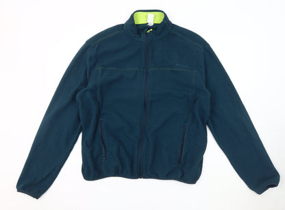 Mens UK Size 2XS DECATHLON Blue Basic Jacket