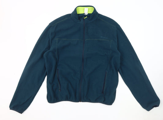 Mens UK Size 2XS DECATHLON Blue Basic Jacket