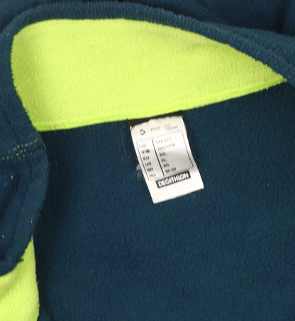 Mens UK Size 2XS DECATHLON Blue Basic Jacket