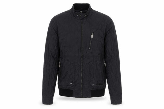 Mens UK Size S Crafted Black Bomber Jacket