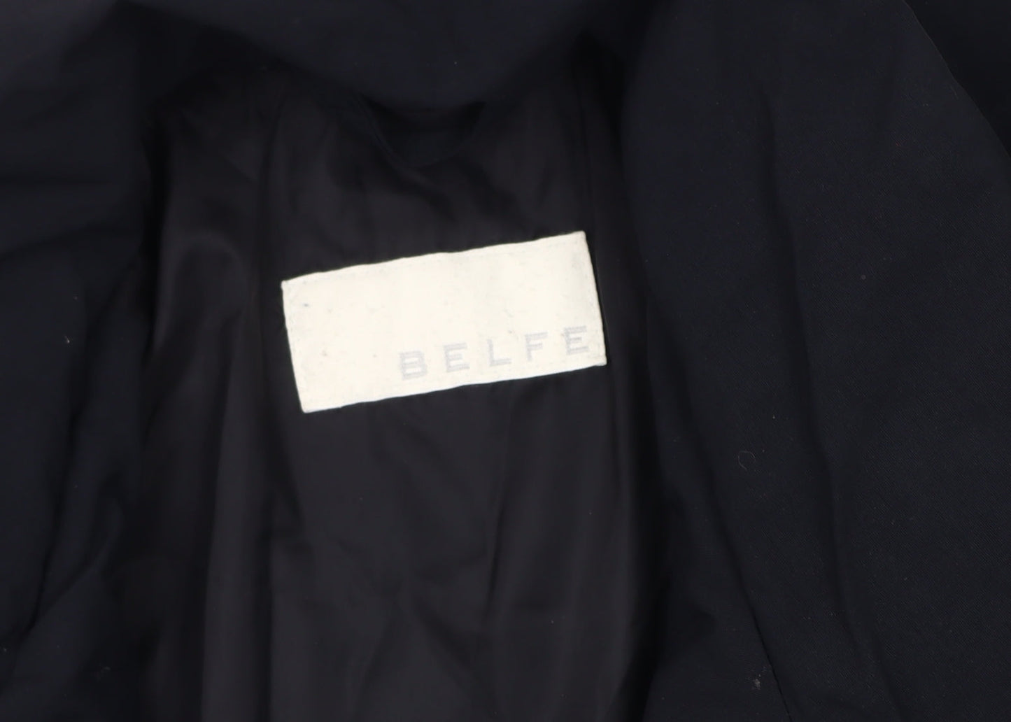 BELFE Women's Black Size 16 Basic Jacket