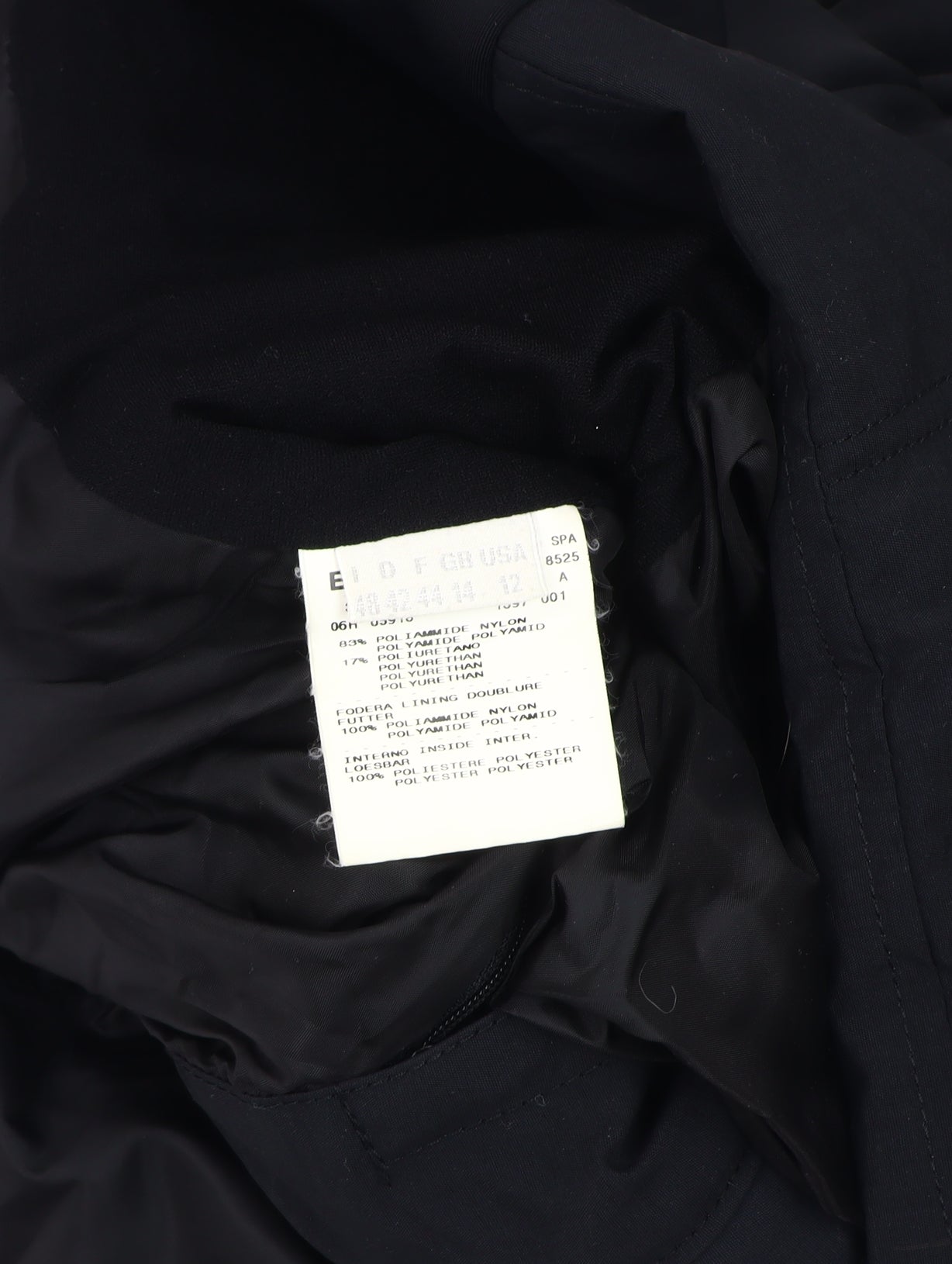 BELFE Women's Black Size 16 Basic Jacket