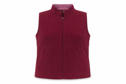 ISLE Essentials Women's Red Fleece Waistcoat Size L
