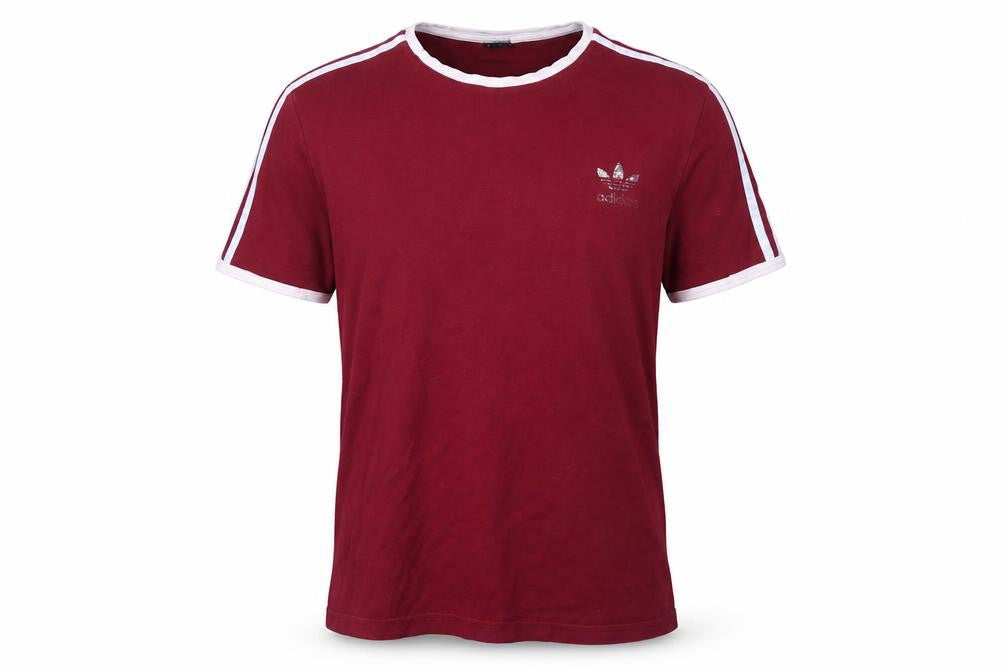 Mens UK Size M adidas Red  T-Shirt