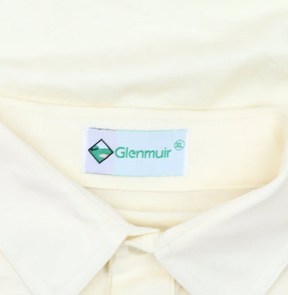 Glenmuir Men's Ivory Short Sleeve Polo XL