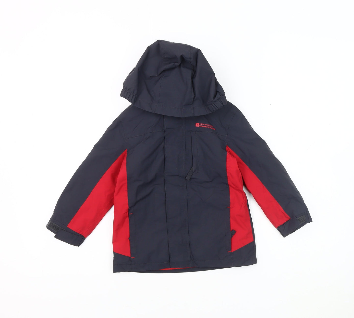 Mountain Warehouse Boys Red & Black Hooded Jacket 2-3 Years