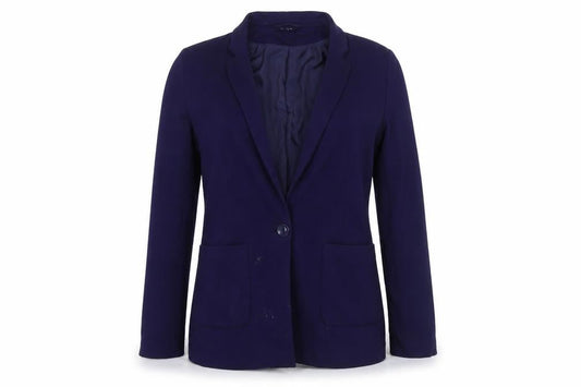 Oasis Women's Blue Blazer, Size 10, Notch Lapel