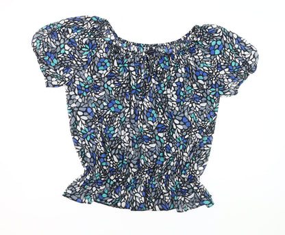 Womens UK Size 14 David Emanuel Multicoloured Tunic Blouse