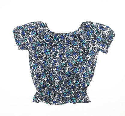 Womens UK Size 14 David Emanuel Multicoloured Tunic Blouse