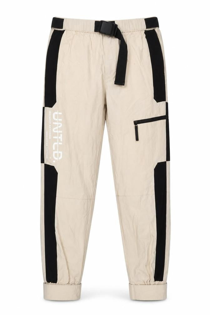Mens UK Size 28 in Topman Relaxed Fit Cargo Beige Trousers