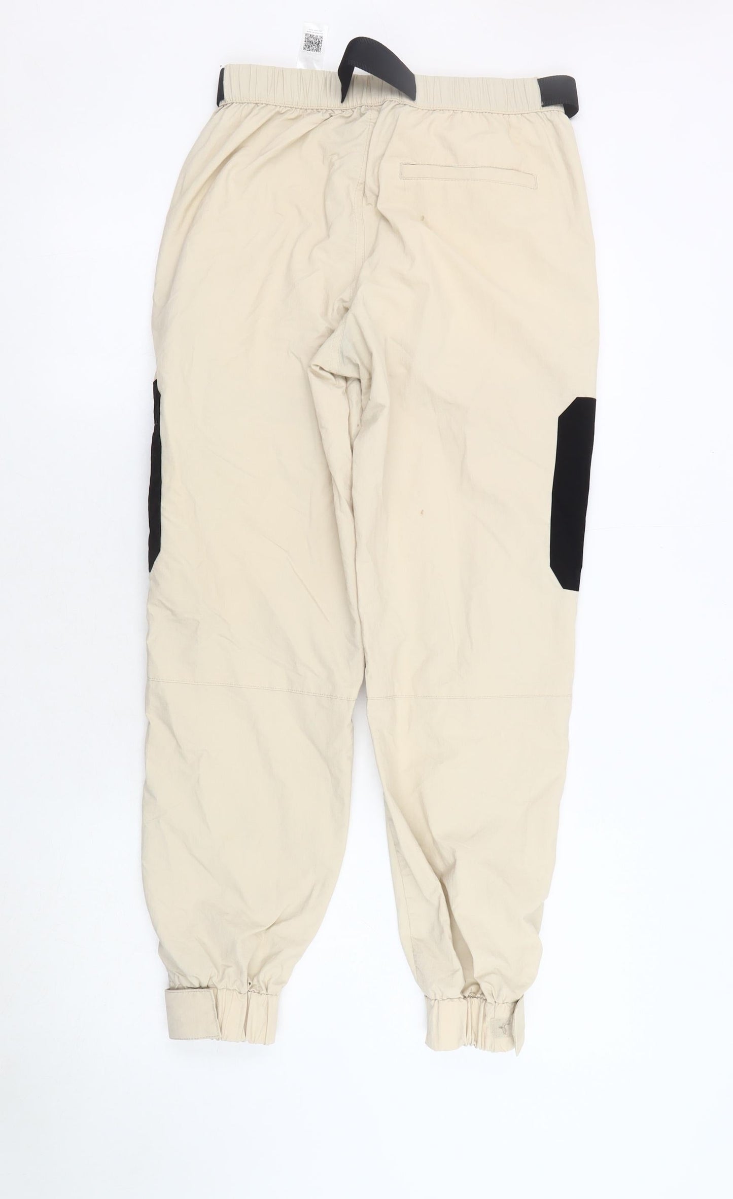 Topman Men Beige Cargo Trousers Size 28