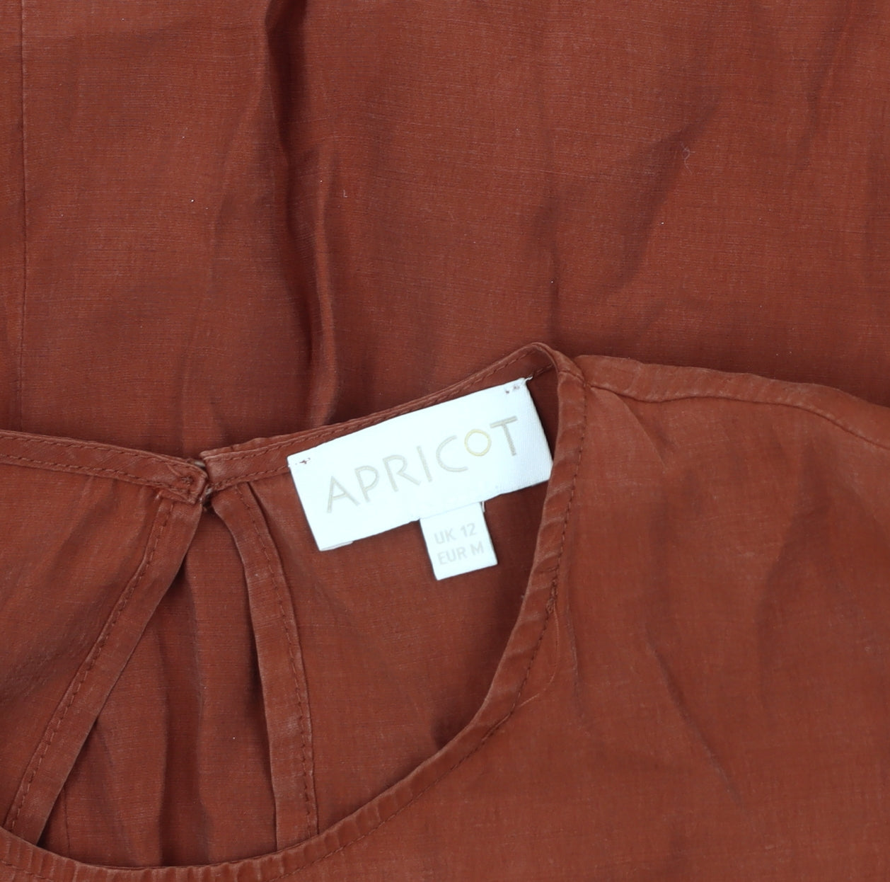 Apricot Women's Brown Knee Length Shift Dress