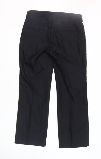 21st Century Lifestyle Men's Black Dress Pants - Size 30, Straight Leg