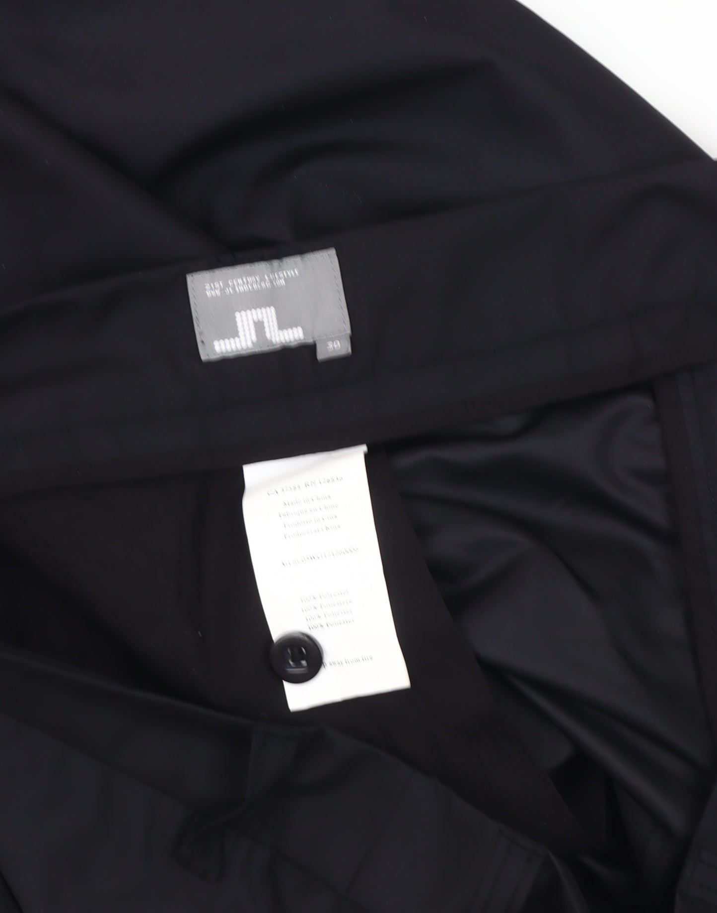 21st Century Lifestyle Men's Black Dress Pants - Size 30, Straight Leg