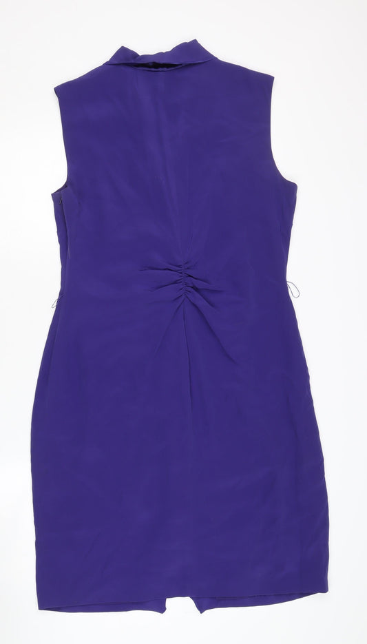 Coast Women's Purple Shift Dress, Size 18, Party Chic
