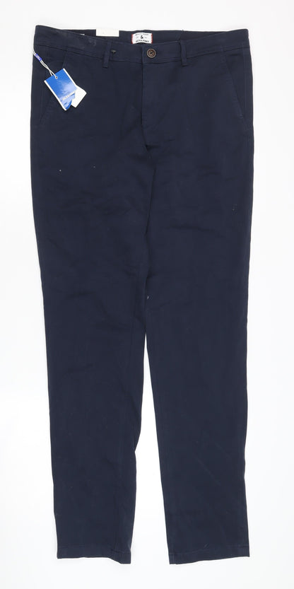 Jack & Jones Men's Blue Chino Trousers 32