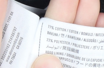 Hollister Women's Black Velour Full Zip Hoodie L