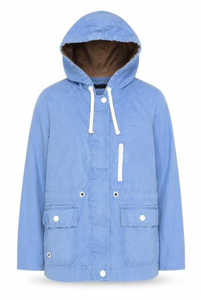 Womens UK Size 12 NEXT Blue Rain Coat
