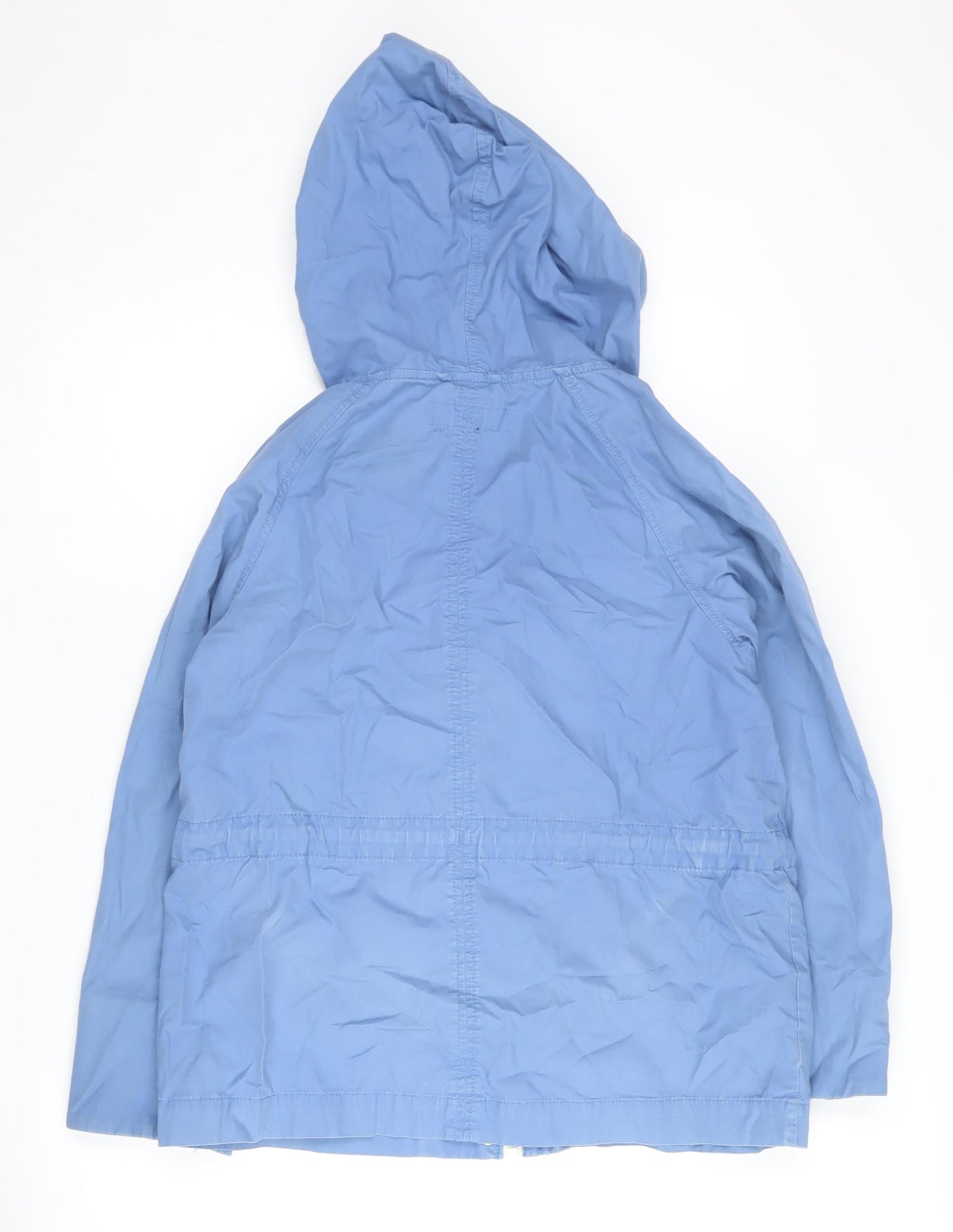 Womens UK Size 12 NEXT Blue Rain Coat