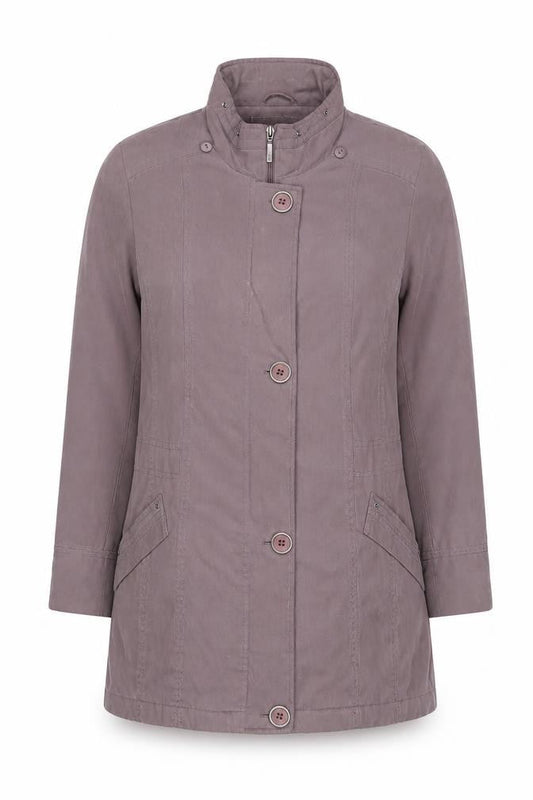 Womens UK Size S BM Purple Basic Jacket