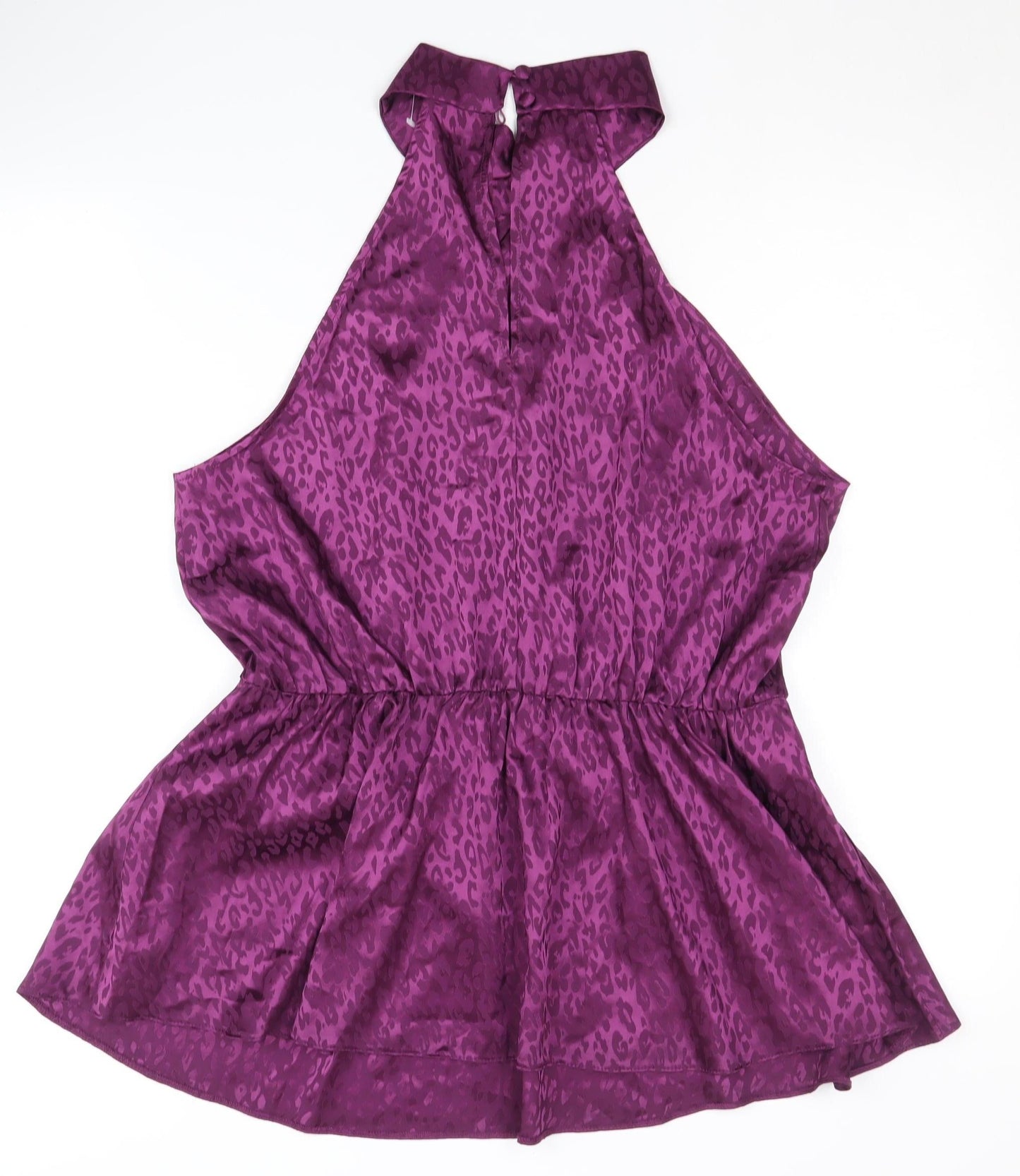 Womens UK Size 16 Principles Purple Basic Blouse