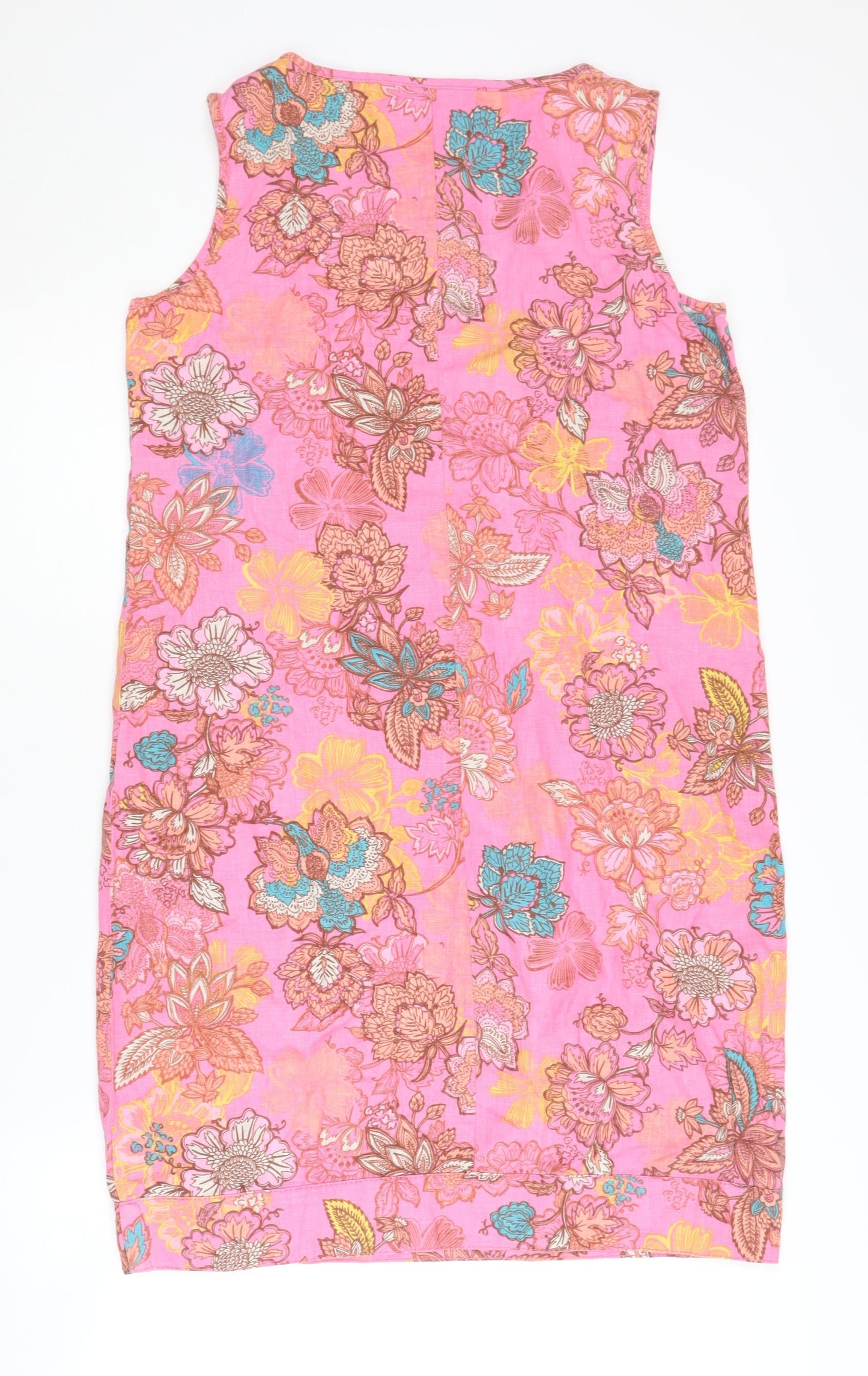 Next Women's Pink Floral Dress, Size 10