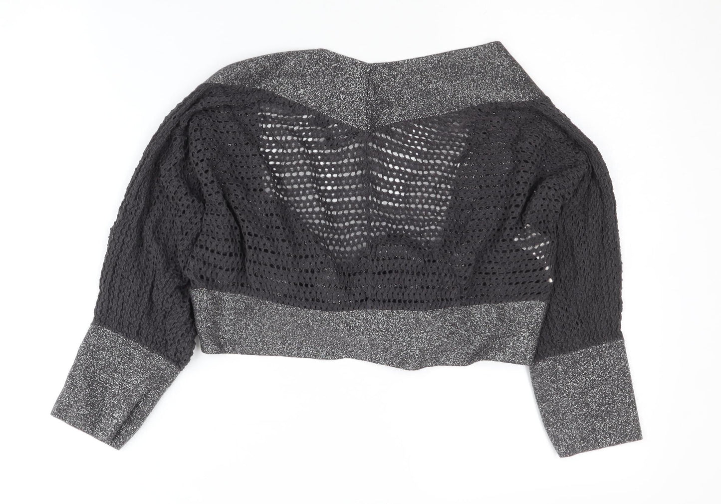Womens UK Size L MNG Black Shrug Jumper