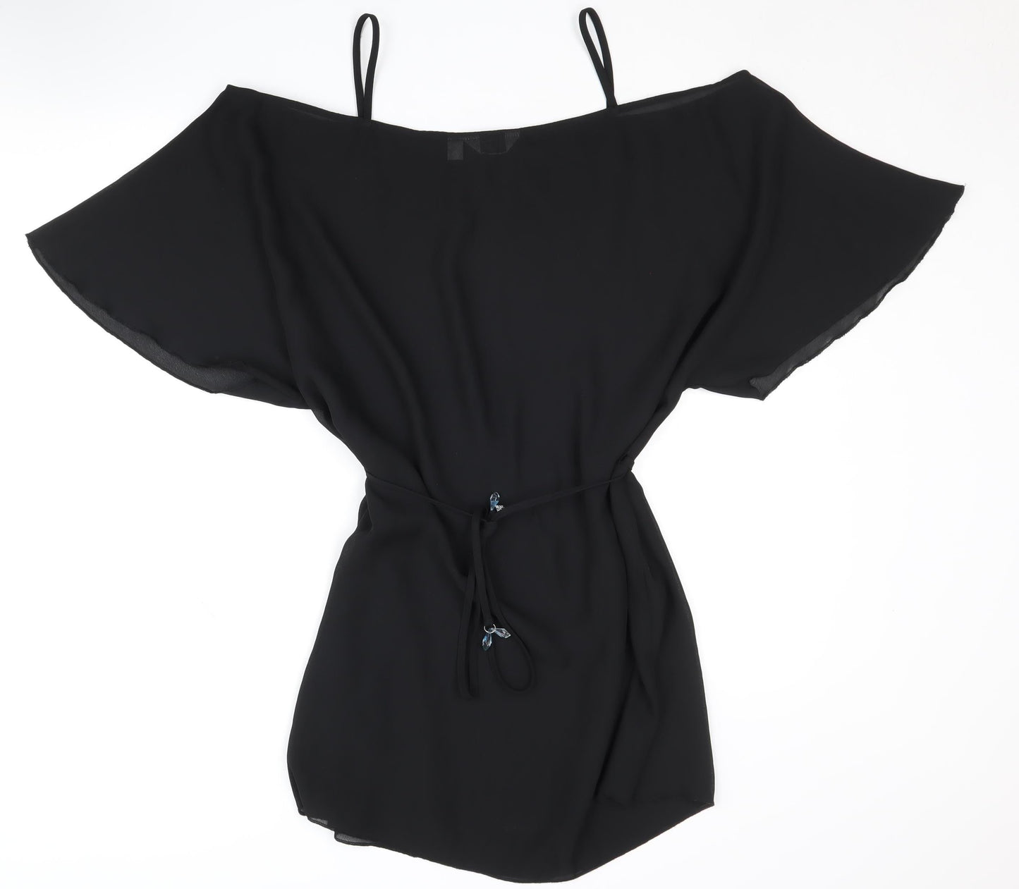 Womens UK Size 16 NEXT Black Basic Blouse