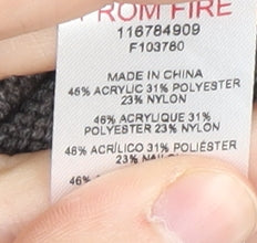 Topman Men's Grey Cable-Knit Pullover Jumper L