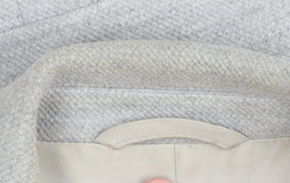 Tatuum Grey Women's Blazer Size 10 Notch Lapel Lined