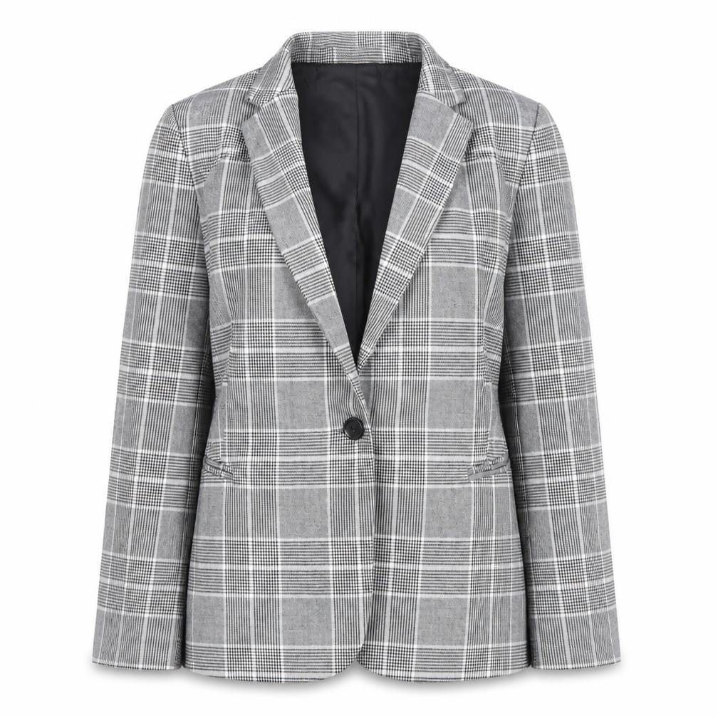 Womens UK Size 12 Stradivarius Regular Grey Blazer