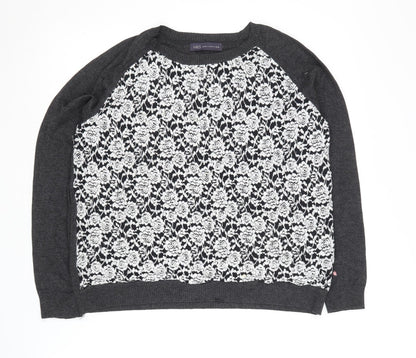 Womens UK Size 14 Marks and Spencer Black Pullover Jumper