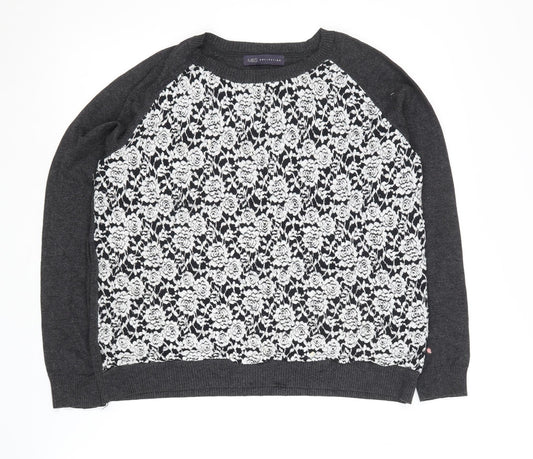 Womens UK Size 14 Marks and Spencer Black Pullover Jumper