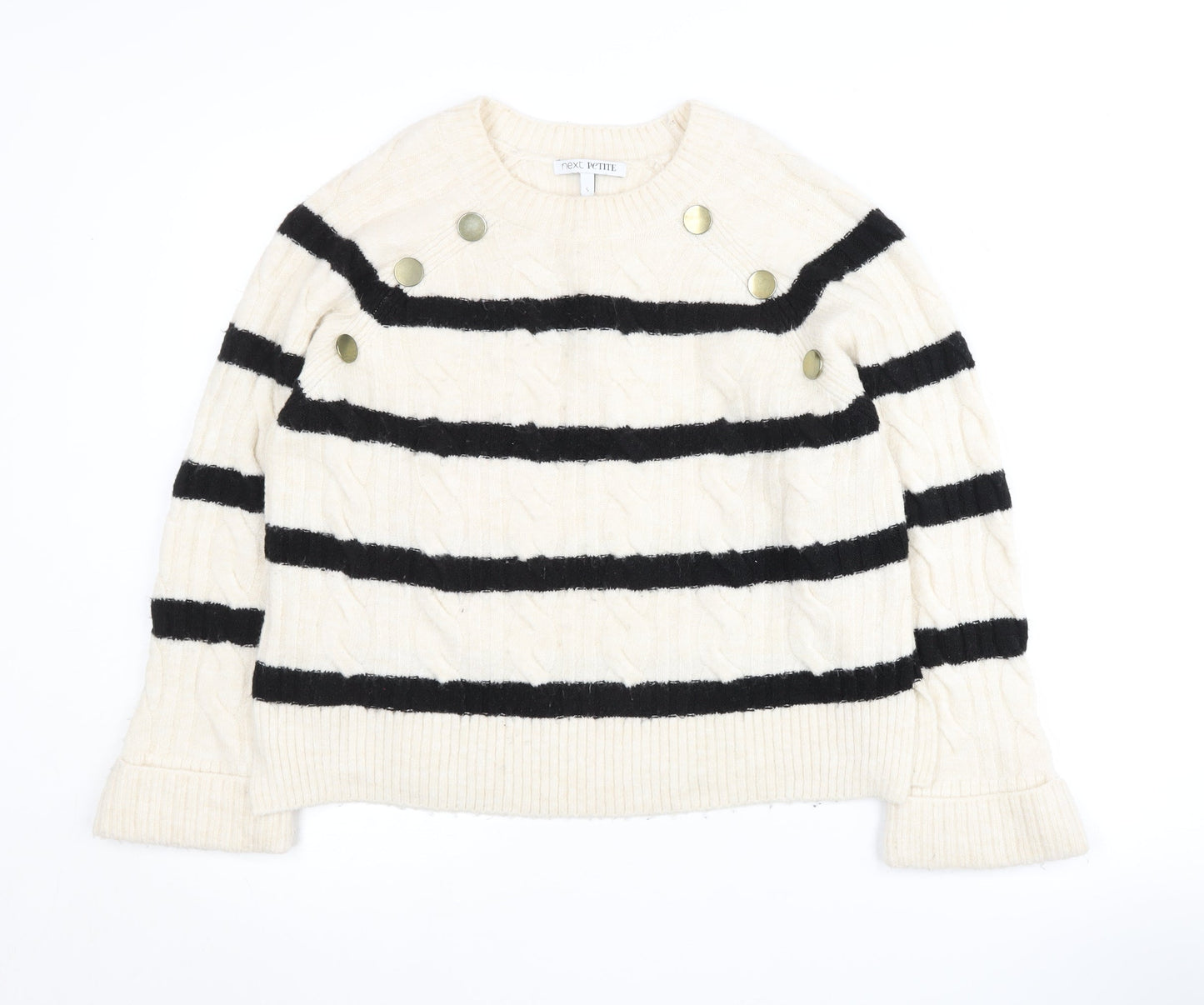 Womens UK Size S NEXT Multicoloured Pullover Jumper