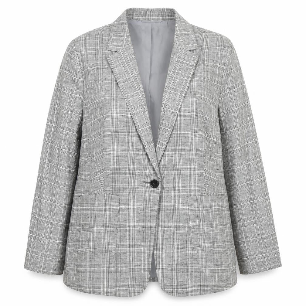 Womens UK Size 20 Debenhams Regular Grey Blazer