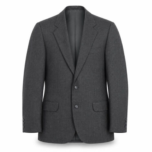 Saxon Hawk Men's Grey Blazer, 38R Classic Style