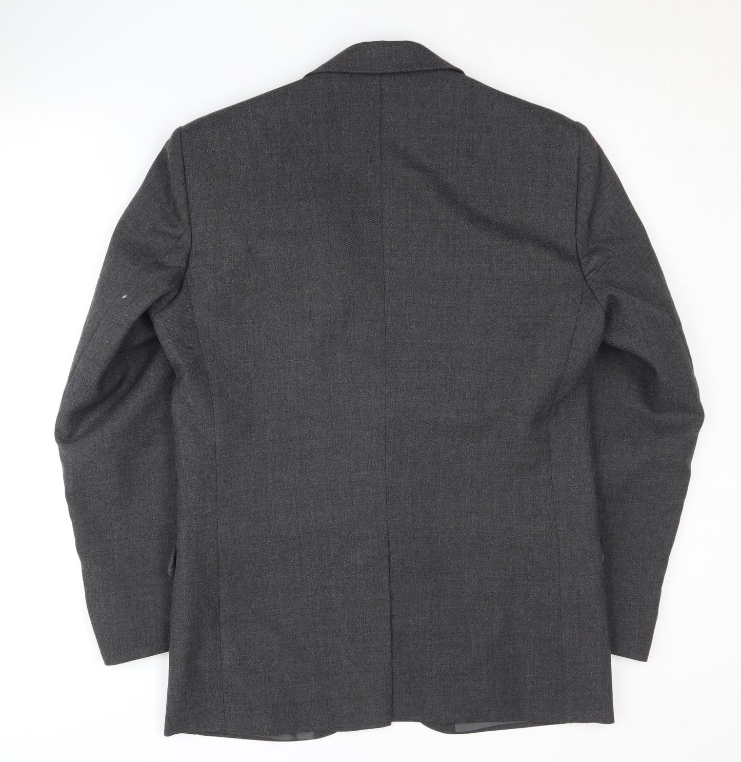 Saxon Hawk Men's Grey Blazer, 38R Classic Style