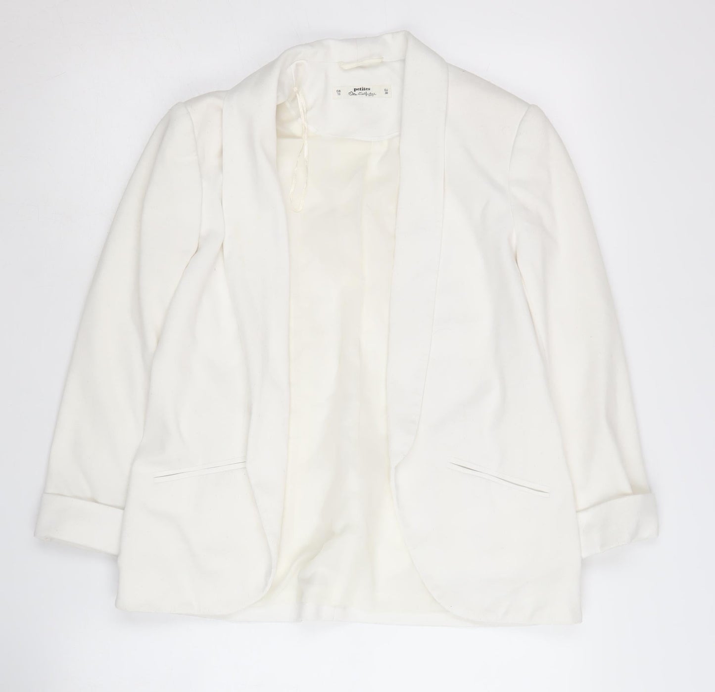 Miss Selfridge Women’s White Blazer Size 10