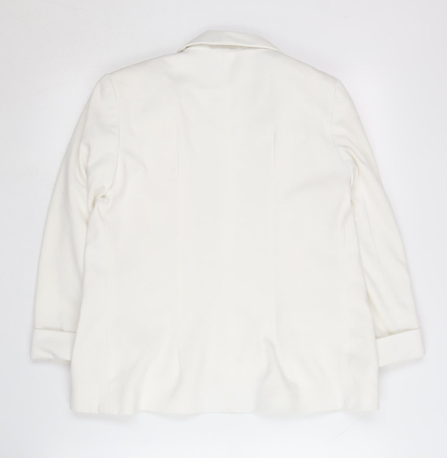 Miss Selfridge Women’s White Blazer Size 10