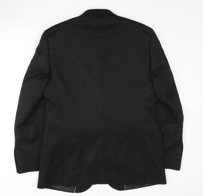 Mens UK Size 42 Marks and Spencer Regular Black Suit Jacket