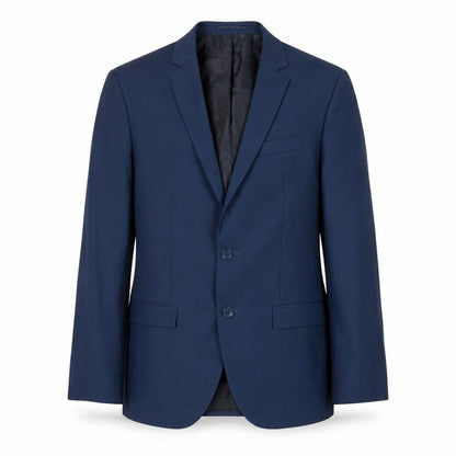 Mens UK Size 40 River Island Regular Blue Suit Jacket