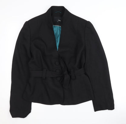 Next Women’s Black Blazer Size 14 Regular Fit