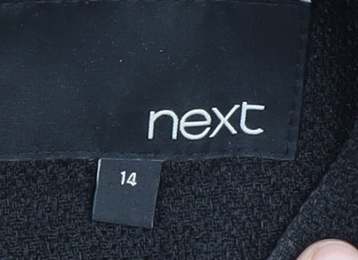 Next Women’s Black Blazer Size 14 Regular Fit