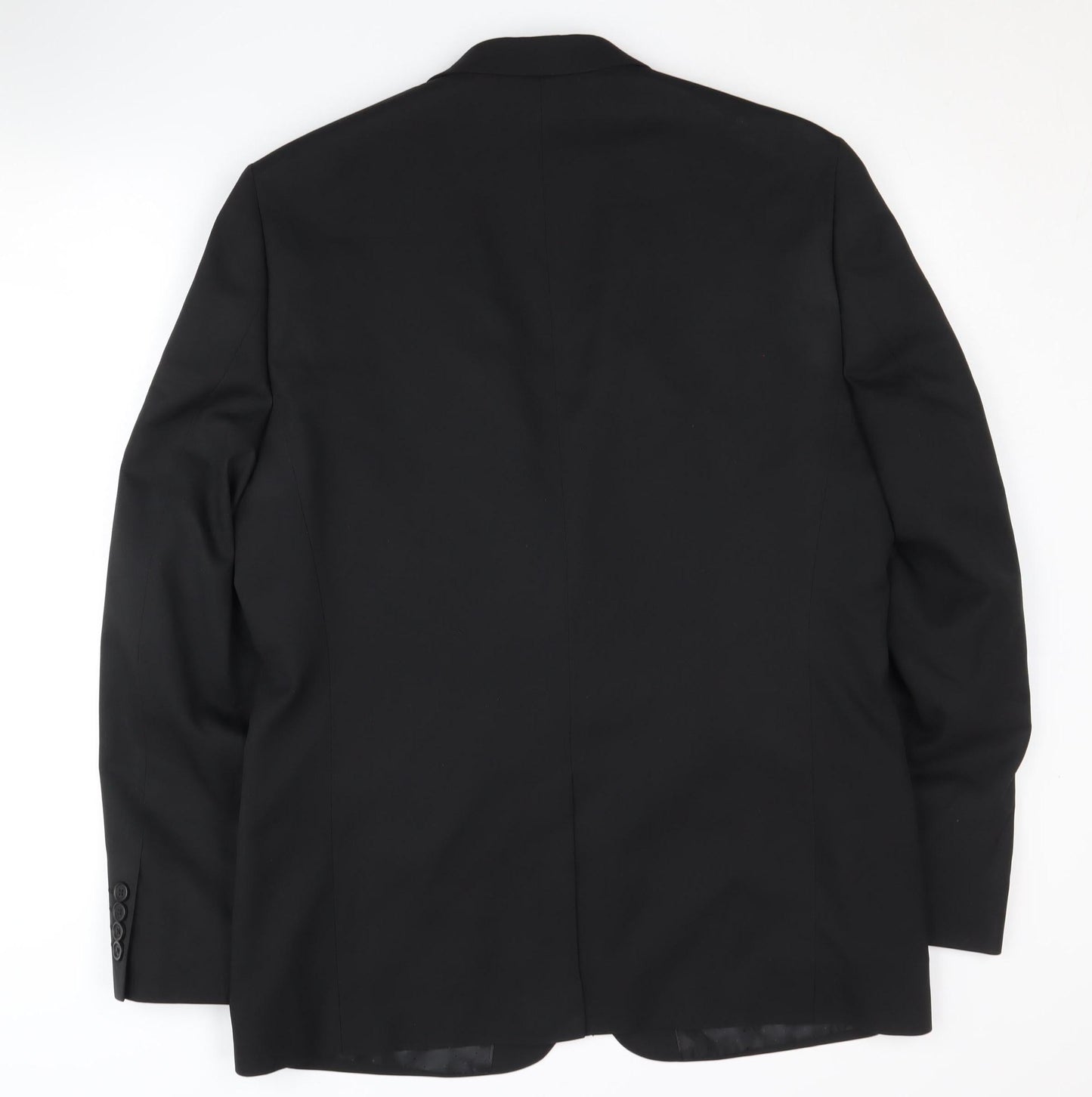 Mens UK Size 42 Jacamo Regular Black Suit Jacket