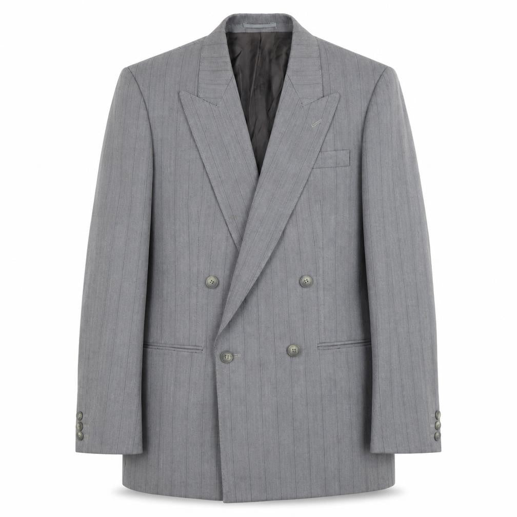 Mens UK Size 38 Hugo James Regular Grey Suit Jacket