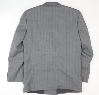 Mens UK Size 38 Hugo James Regular Grey Suit Jacket