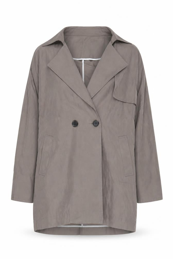 Darimeya Women's Brown Trench Coat Size S/M